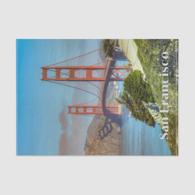 Papel del árbol de viaje de San Francisco (Anverso)