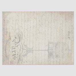 Papel del compañero de Decoupage de las Ephemeras