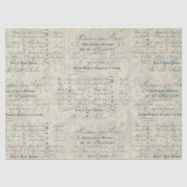 Papel del compañero de Decoupage de las Ephemeras