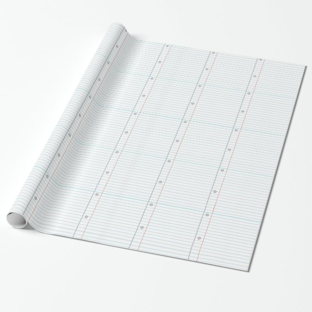 Papel del cuaderno (Desenrollado)
