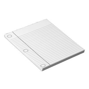Papel del cuaderno