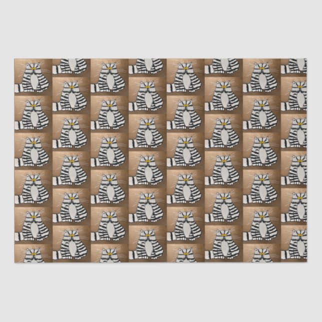 Papel del gato de Botero (Anverso)