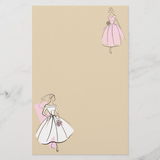 Papel del Grupo Neutral de la Novia de Moda (Anverso)