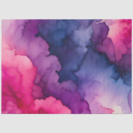 Papel del té del arte del humo colorido