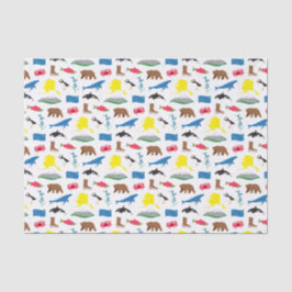 Papel del tejido de Alaska