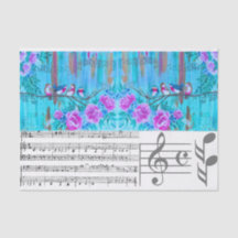 Papel del tejido de coordenadas musical para el br