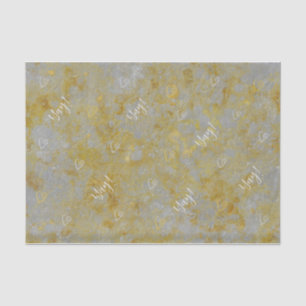 Papel del tejido de enlace plateado