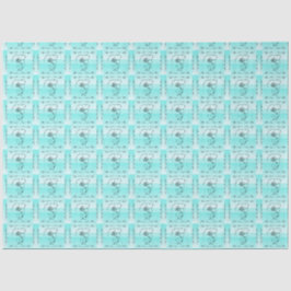 Papel del tejido de la bella flotante Aqua