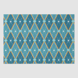 Papel del tejido de las estrellas afortunadas