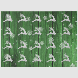 Papel del tejido de reno para los Navidades rusos 