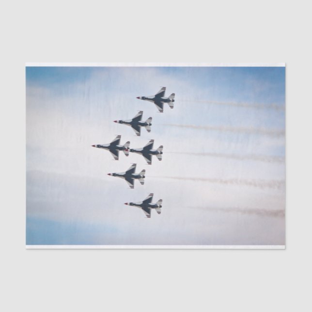 Papel del tejido de Thunderbirds (Anverso)