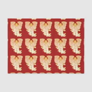 Papel del tejido del ángel de amor