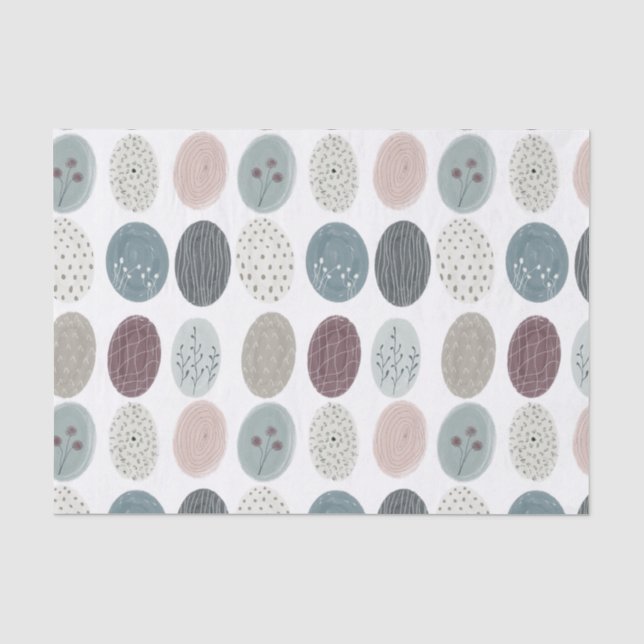 Papel del tejido del boho Feminine and Baby (Anverso)