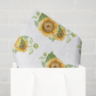 Papel del tejido del girasol