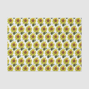 Papel del tejido del girasol