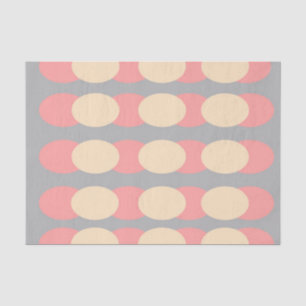 Papel del tejido del patrón de impresión gris retr