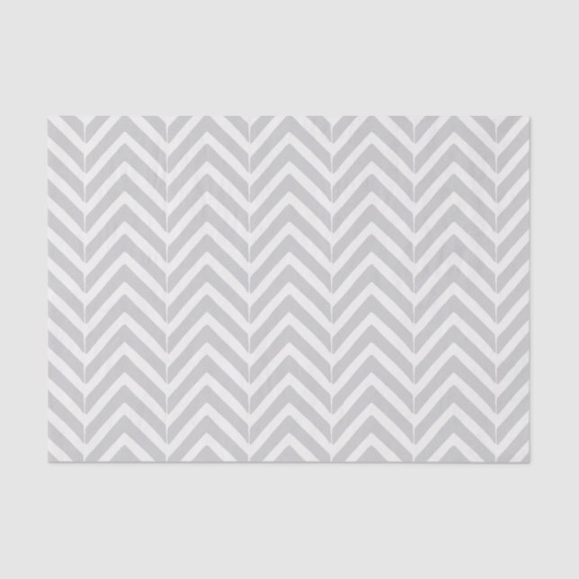 Papel del tejido del patrón Zig Zag Chevron (Anverso)