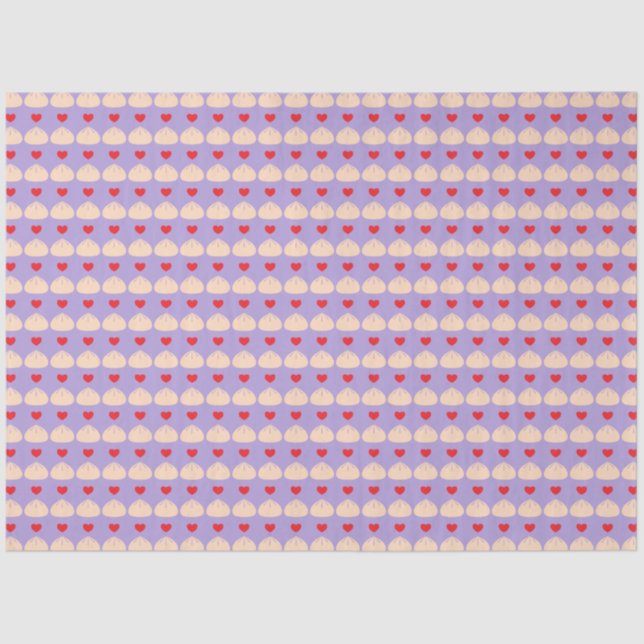 Papel del tejido del Ube de amor de Dumping (Anverso)