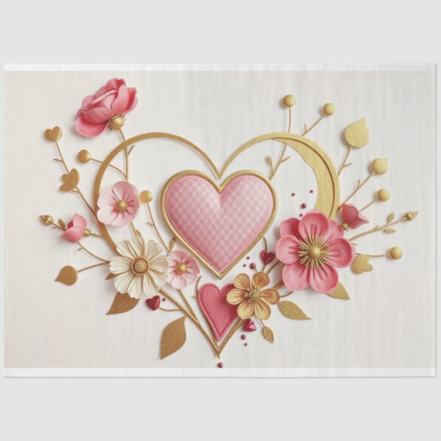 Papel del tejido gótico romántico (Anverso)