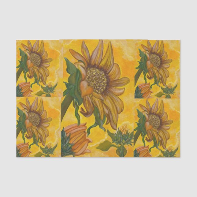 Papel del tejido otoñal (Anverso)