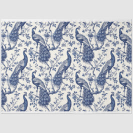 Papel del tema del pavo real estilo chino