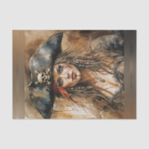 Papel desvalijador del capitán de Bloody Lady Pira