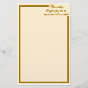 Papel disimulado, personalizable