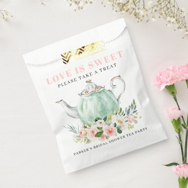 Papel Ducha nupcial Tea Fiesta Amor es Bolsa de Favor Du (Sellado)