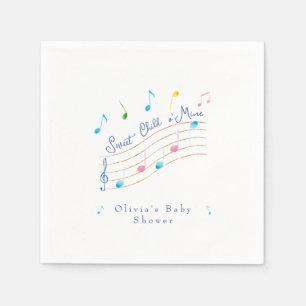 Papel Dulce hijo de mi servilleta musical