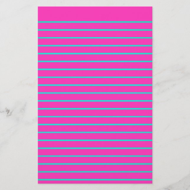 Papel editable neón decorativo en papel de estante (Anverso)