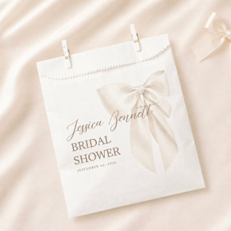 Papel Elegante Bolsa de Favor para Despedida de Soltera
