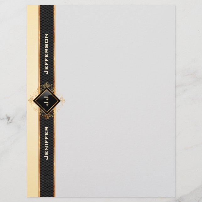 Papel elegante de estilo vintage (Anverso)