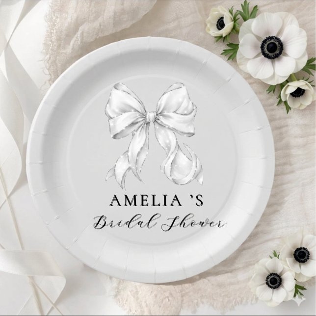 Papel Elegante, muestra de boda atando el nudo Plato de  (Subido por el creador)