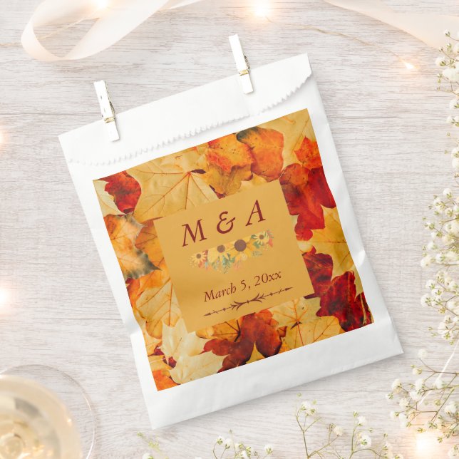 Papel Elegante Oro Rojo Sale Bolsa de Regalo Boda (Cortado)