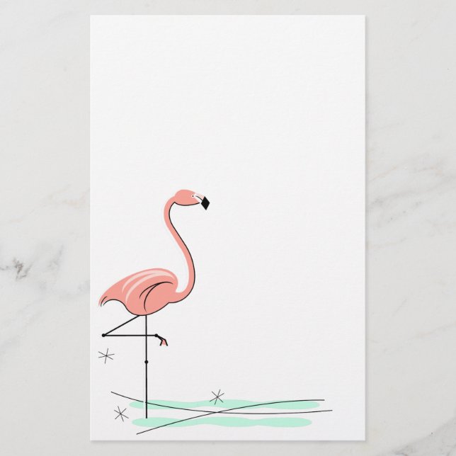 Papel en el océano Flamingo (Anverso)