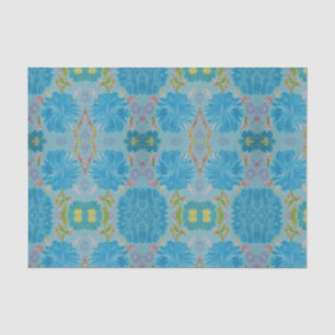 Papel en el tejido de Bluebells en flor