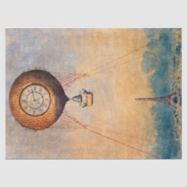 Papel en globo de París o en descomposición