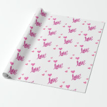 Papel envoltorio de amor