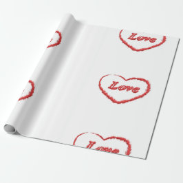 Papel envoltorio de amor