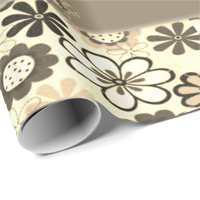 Papel envolvente Girasol (Esquina del rollo)