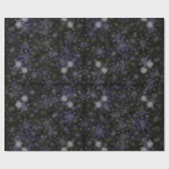 Papel envolvente para copos de nieve (Superficie plana)