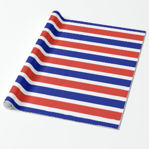 Papel envuelto con bandera de Costa Rica