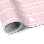 Papel envuelto de Hanukkah "dulce rosa y amarillo"<br><div class="desc">"Envoltura de regalo de Hanukkah "Rosa dulce y amarillo"".  Disfruta de mi nuevo diseño de papel para envolver. El precio varía según se elija entre 4 tipos de papel y 5 tamaños de papel.
Gracias por pasarse y ir de compras. ¡Muy apreciado! ¡Chag/Happy Chanukah/Hanukkah!</div>