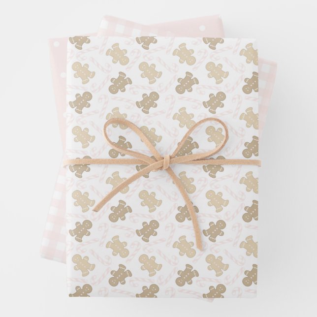 Papel envuelto de los Navidades Pinkmas (In situ)