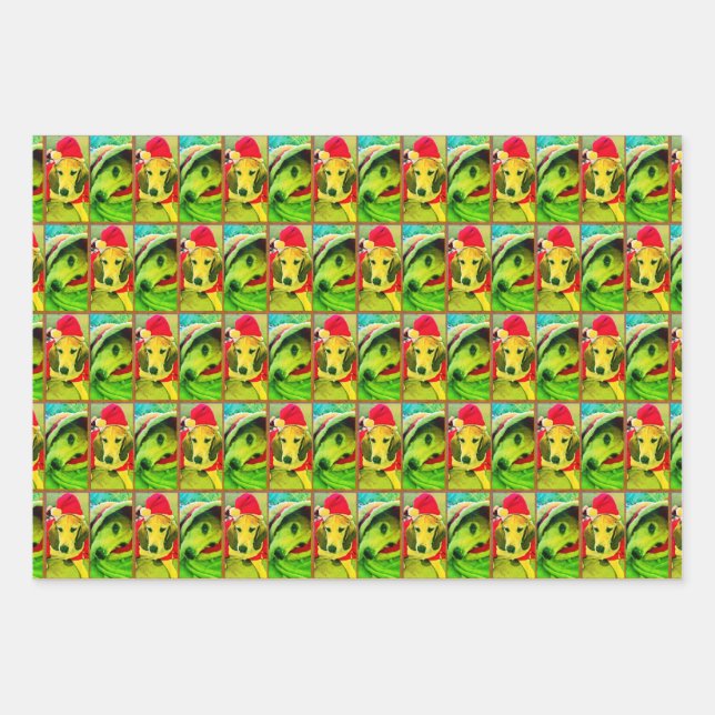 Papel envuelto de perro de Tamara Diaz  (Anverso)