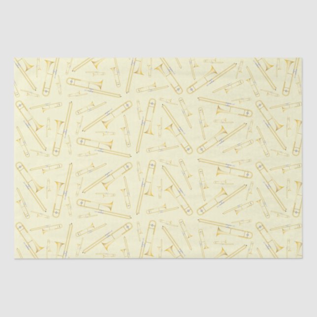 Papel envuelto de profesor de banda de música trom (Anverso)