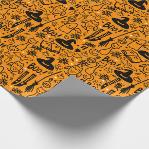 Papel envuelto para Halloween.