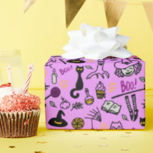 Papel envuelto para Halloween.