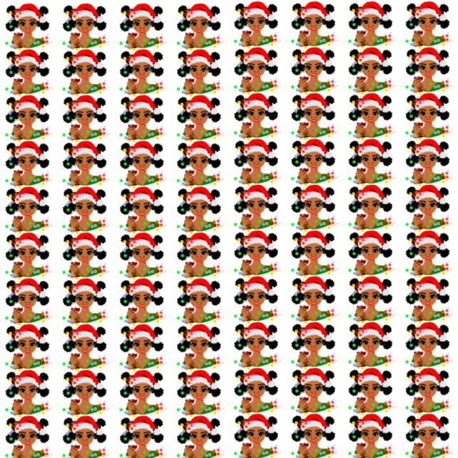 Papel envuelto para Navidades Chicas negros (Subido por el creador)