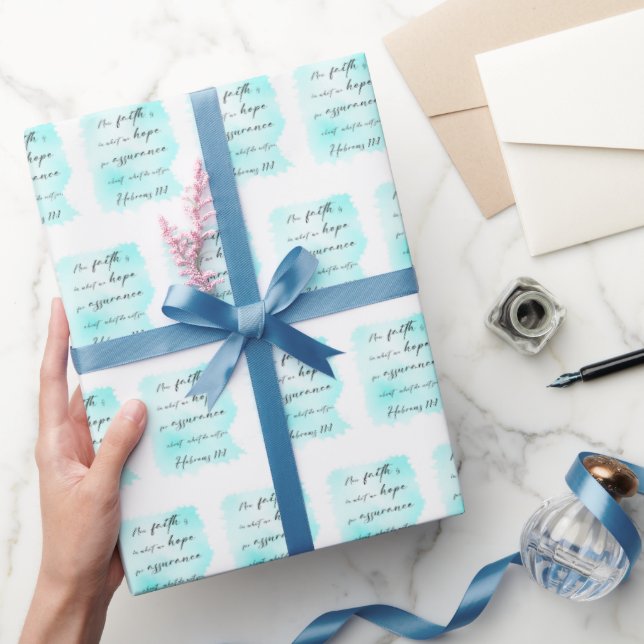 Papel envuelto para Navidades de la Biblia contra  (Regalar)